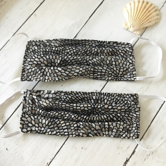 Beach Jewelz Accessories - 2 Patterned Face Mask Cotton Double Layer